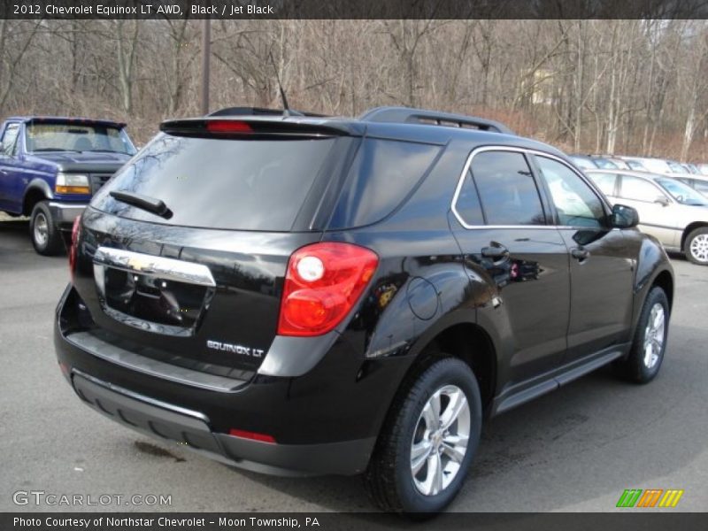 Black / Jet Black 2012 Chevrolet Equinox LT AWD