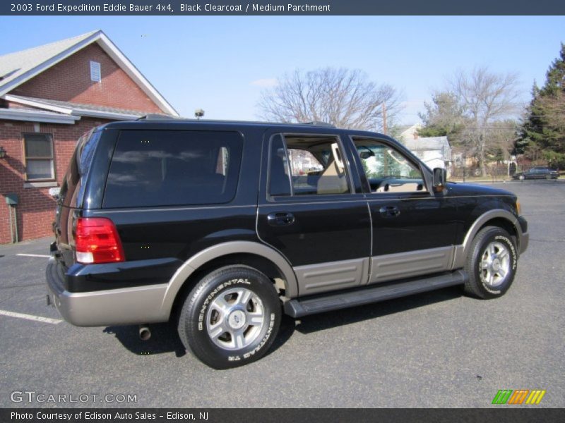 Black Clearcoat / Medium Parchment 2003 Ford Expedition Eddie Bauer 4x4