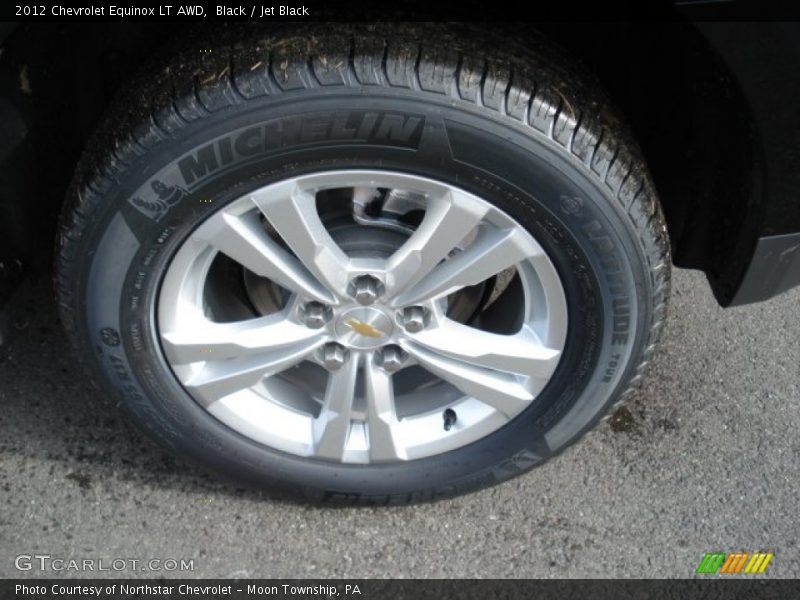 Black / Jet Black 2012 Chevrolet Equinox LT AWD