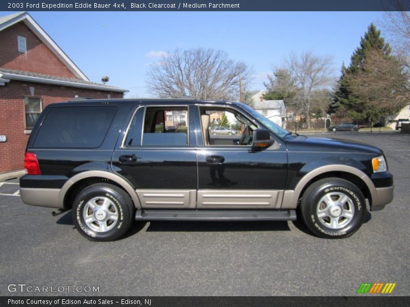 Black Clearcoat / Medium Parchment 2003 Ford Expedition Eddie Bauer 4x4