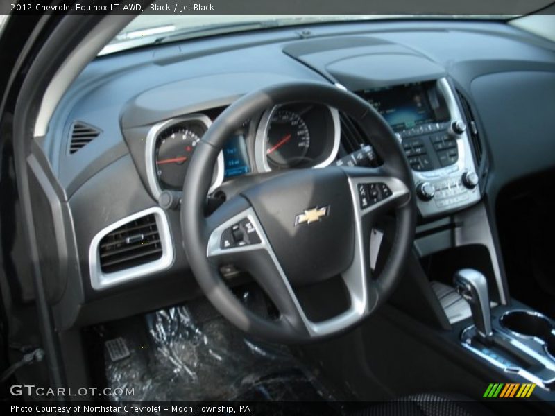 Black / Jet Black 2012 Chevrolet Equinox LT AWD