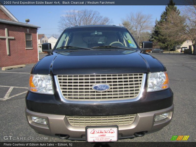 Black Clearcoat / Medium Parchment 2003 Ford Expedition Eddie Bauer 4x4