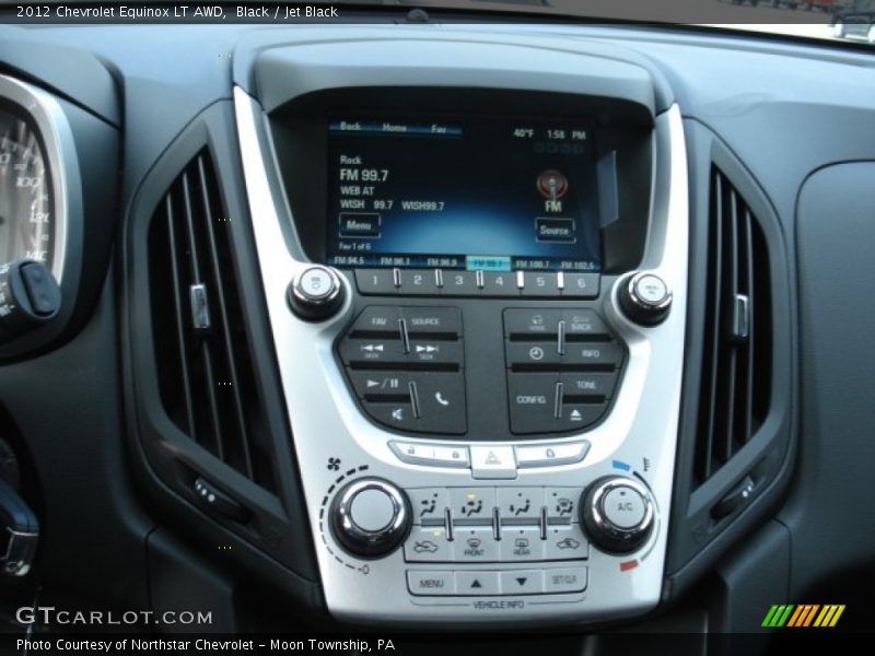 Black / Jet Black 2012 Chevrolet Equinox LT AWD