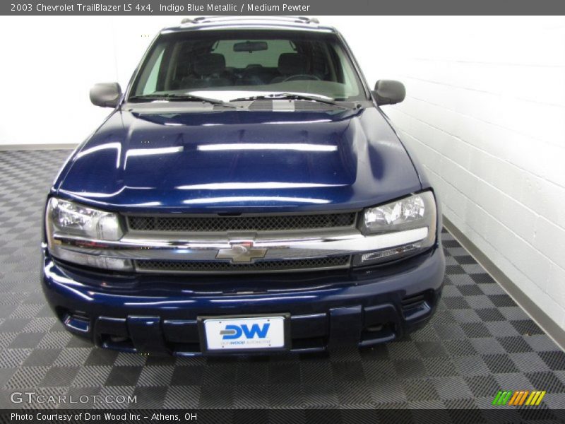 Indigo Blue Metallic / Medium Pewter 2003 Chevrolet TrailBlazer LS 4x4
