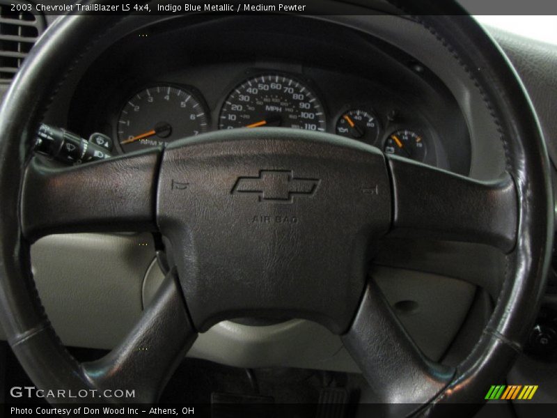 Indigo Blue Metallic / Medium Pewter 2003 Chevrolet TrailBlazer LS 4x4