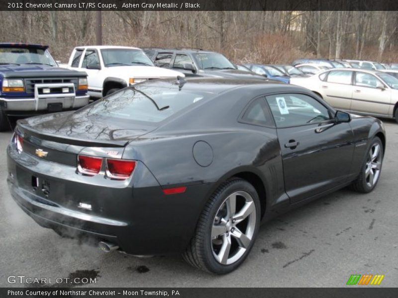 Ashen Gray Metallic / Black 2012 Chevrolet Camaro LT/RS Coupe