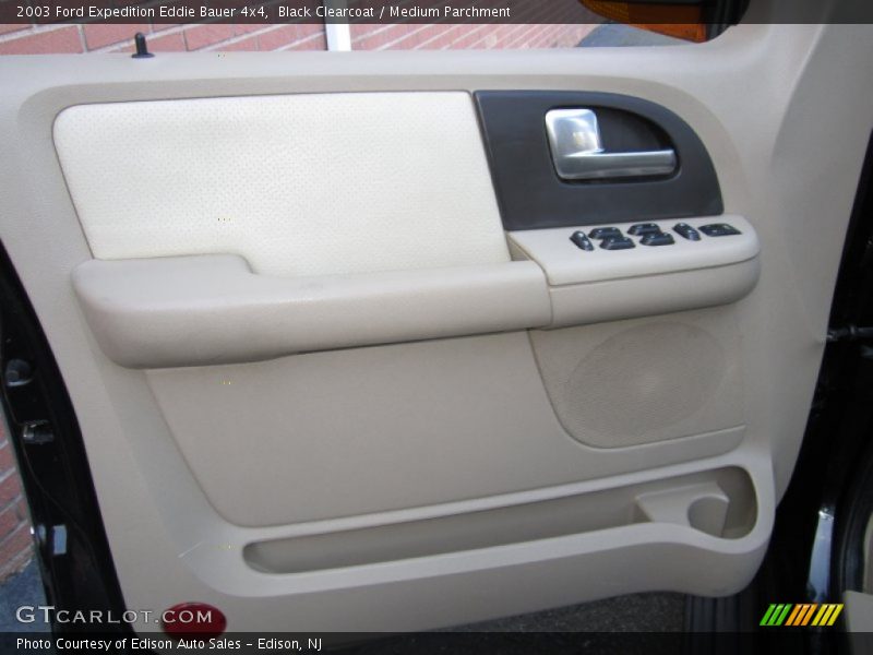 Black Clearcoat / Medium Parchment 2003 Ford Expedition Eddie Bauer 4x4