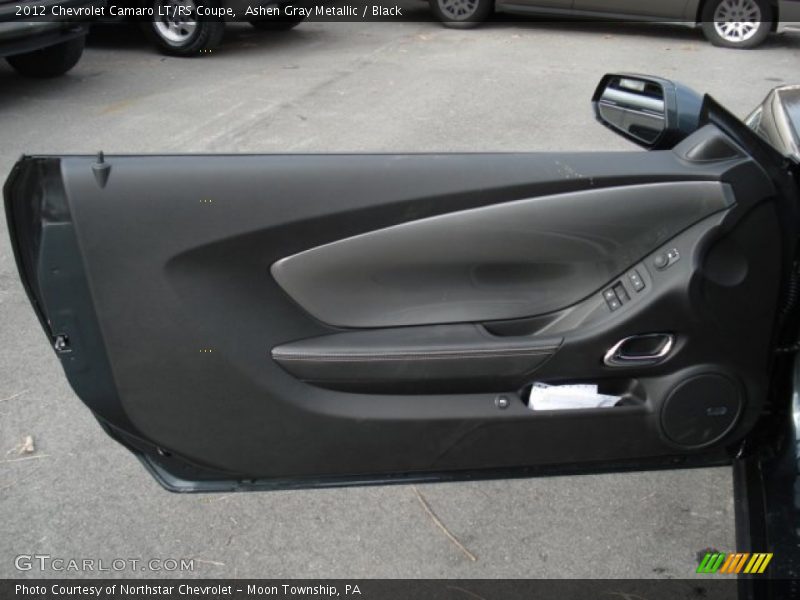 Ashen Gray Metallic / Black 2012 Chevrolet Camaro LT/RS Coupe