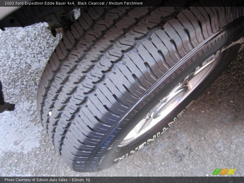Black Clearcoat / Medium Parchment 2003 Ford Expedition Eddie Bauer 4x4