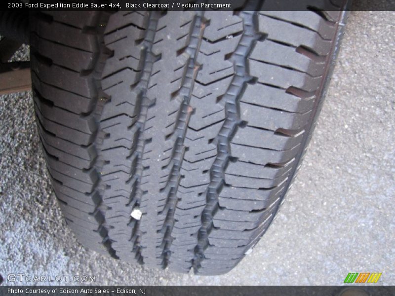 Black Clearcoat / Medium Parchment 2003 Ford Expedition Eddie Bauer 4x4
