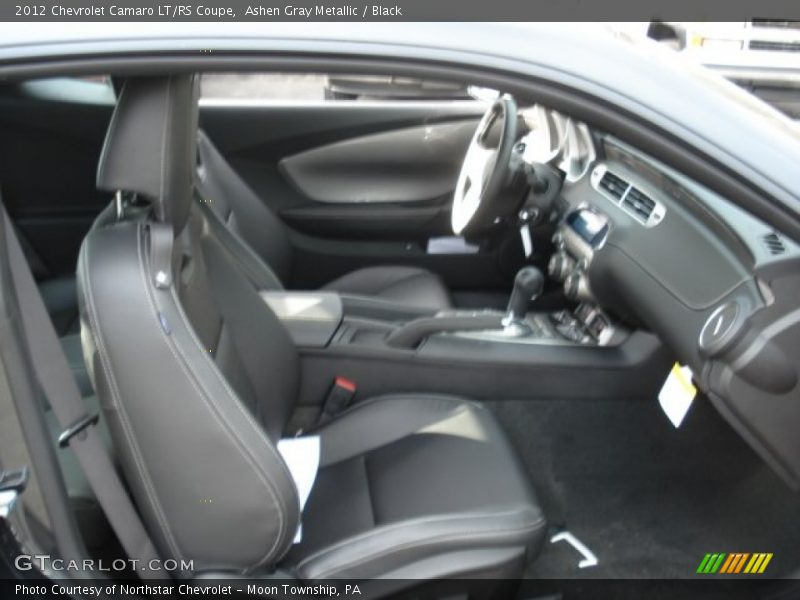 Ashen Gray Metallic / Black 2012 Chevrolet Camaro LT/RS Coupe