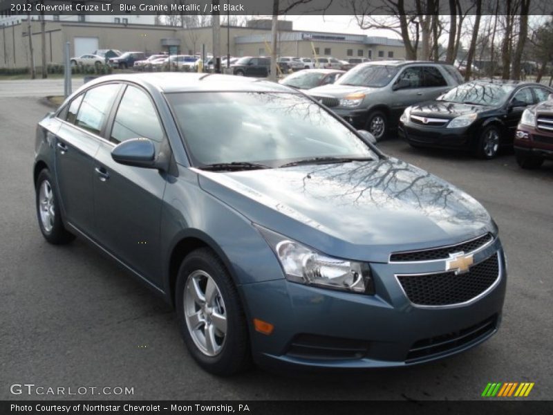 Blue Granite Metallic / Jet Black 2012 Chevrolet Cruze LT