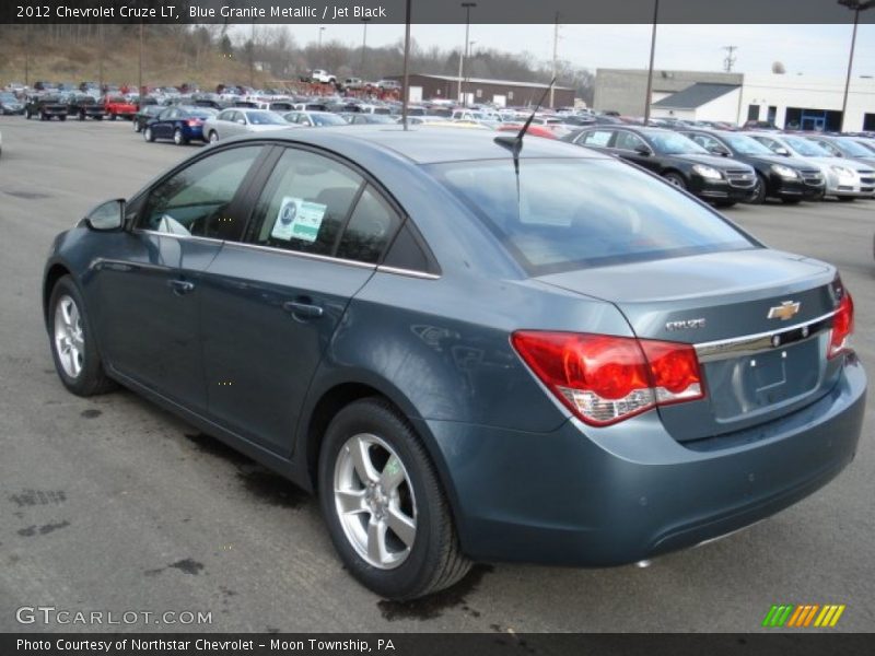 Blue Granite Metallic / Jet Black 2012 Chevrolet Cruze LT