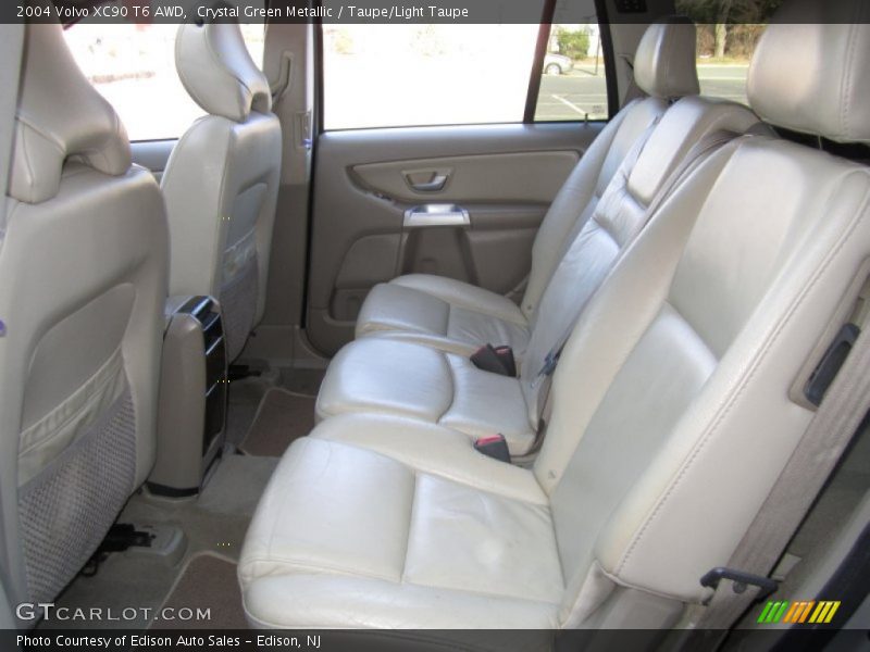 Crystal Green Metallic / Taupe/Light Taupe 2004 Volvo XC90 T6 AWD