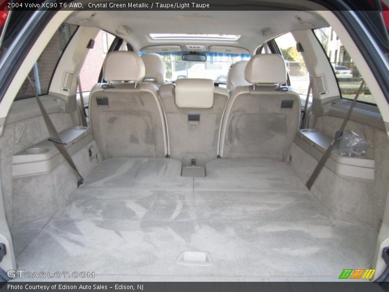 Crystal Green Metallic / Taupe/Light Taupe 2004 Volvo XC90 T6 AWD