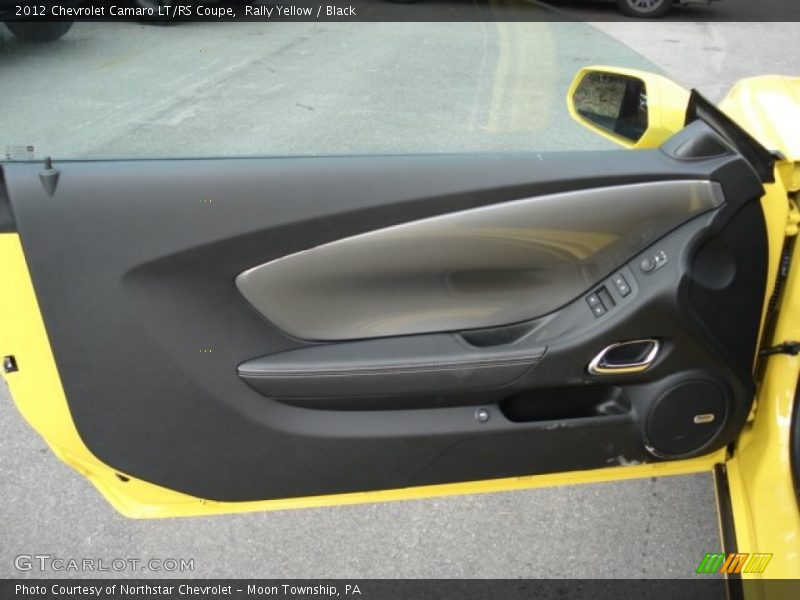 Rally Yellow / Black 2012 Chevrolet Camaro LT/RS Coupe