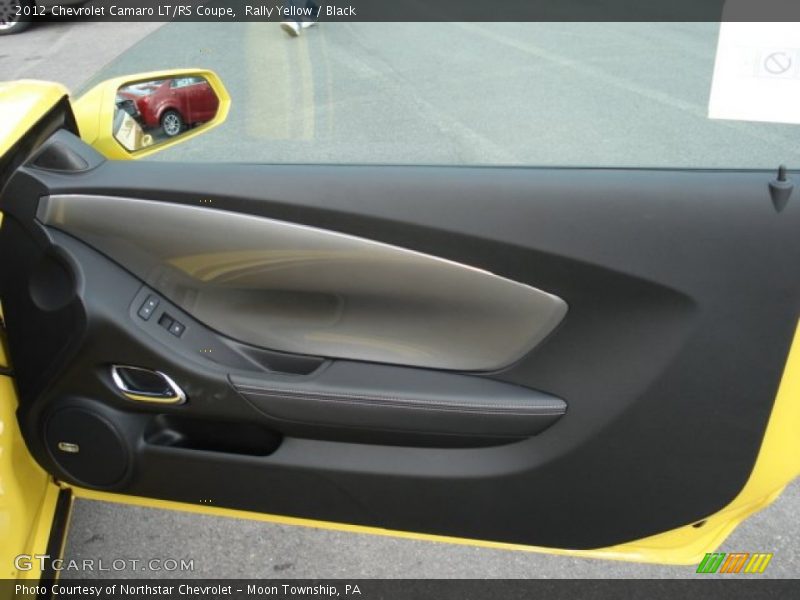 Rally Yellow / Black 2012 Chevrolet Camaro LT/RS Coupe