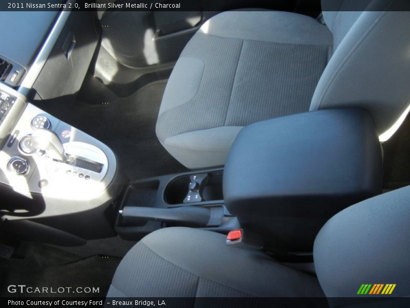 Brilliant Silver Metallic / Charcoal 2011 Nissan Sentra 2.0