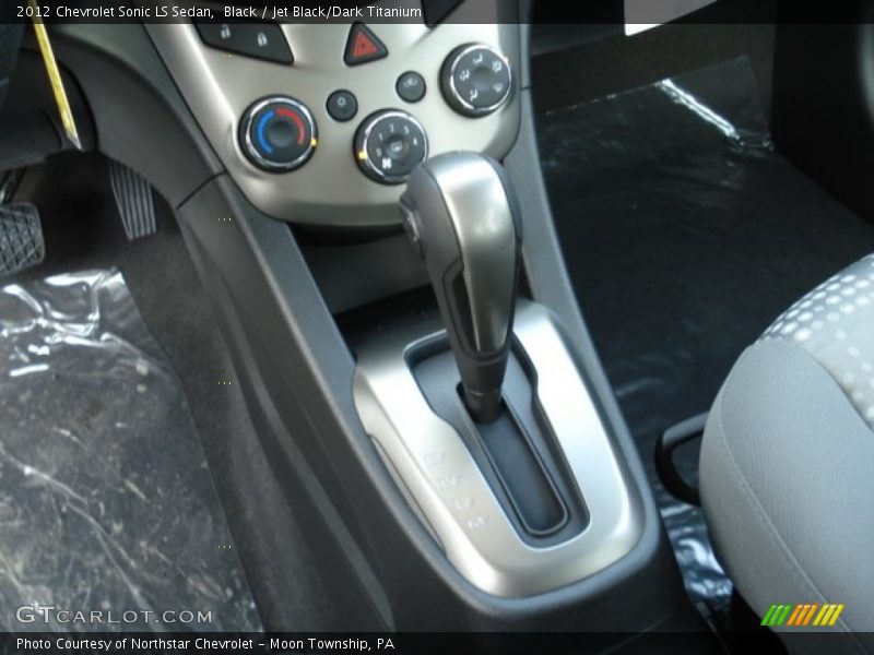 Black / Jet Black/Dark Titanium 2012 Chevrolet Sonic LS Sedan
