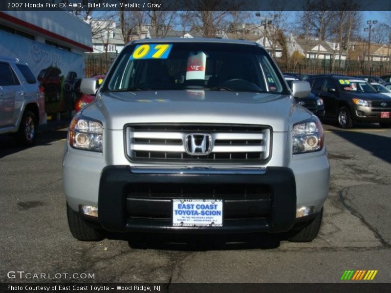 Billet Silver Metallic / Gray 2007 Honda Pilot EX 4WD