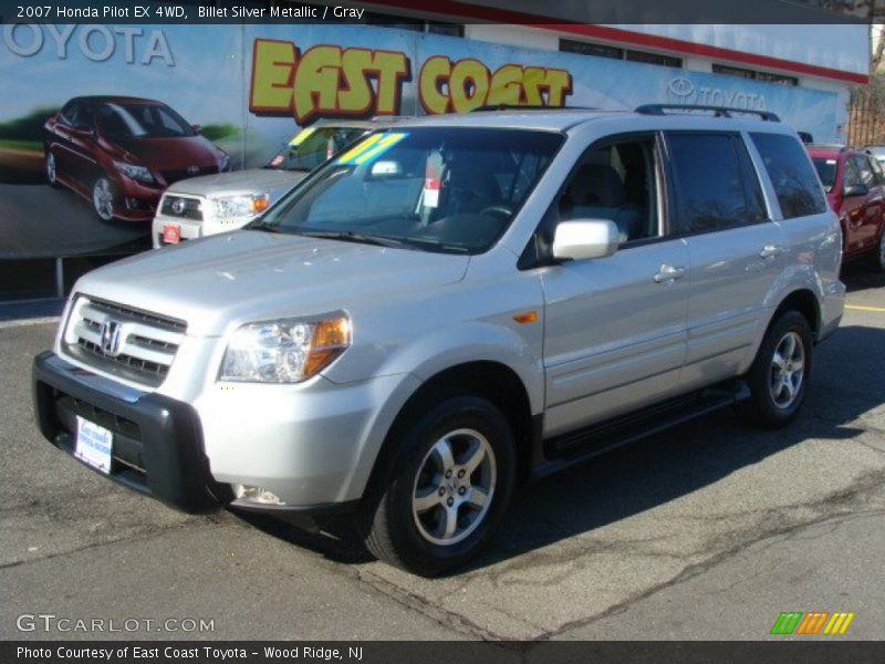 Billet Silver Metallic / Gray 2007 Honda Pilot EX 4WD