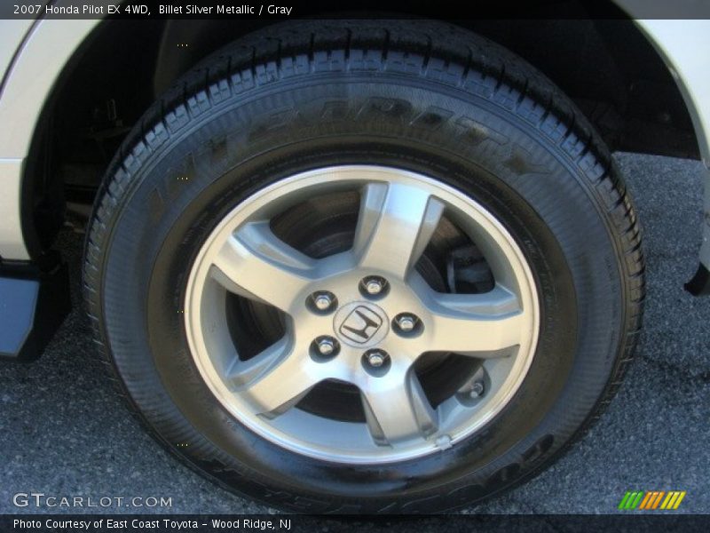 Billet Silver Metallic / Gray 2007 Honda Pilot EX 4WD