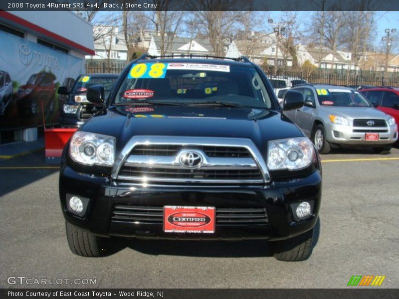 Black / Stone Gray 2008 Toyota 4Runner SR5 4x4