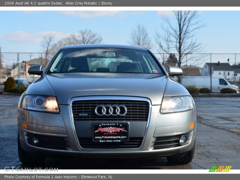 Atlas Grey Metallic / Ebony 2006 Audi A6 4.2 quattro Sedan