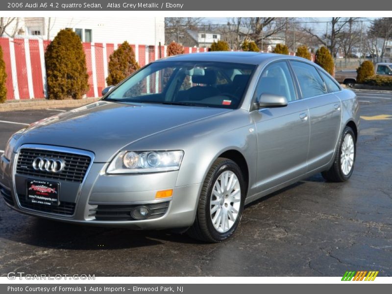 Atlas Grey Metallic / Ebony 2006 Audi A6 4.2 quattro Sedan