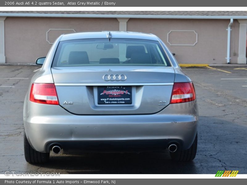 Atlas Grey Metallic / Ebony 2006 Audi A6 4.2 quattro Sedan