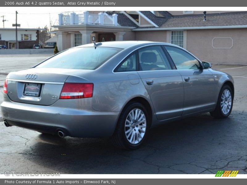 Atlas Grey Metallic / Ebony 2006 Audi A6 4.2 quattro Sedan