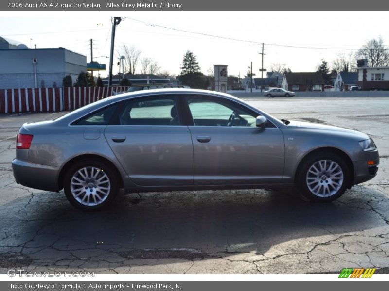 Atlas Grey Metallic / Ebony 2006 Audi A6 4.2 quattro Sedan
