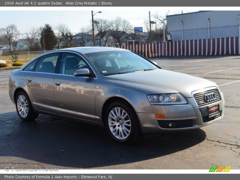 Atlas Grey Metallic / Ebony 2006 Audi A6 4.2 quattro Sedan