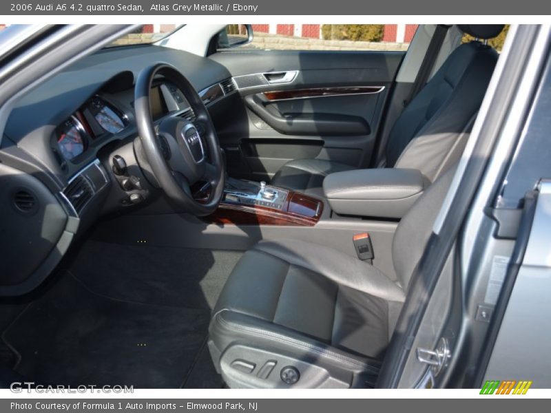 Atlas Grey Metallic / Ebony 2006 Audi A6 4.2 quattro Sedan