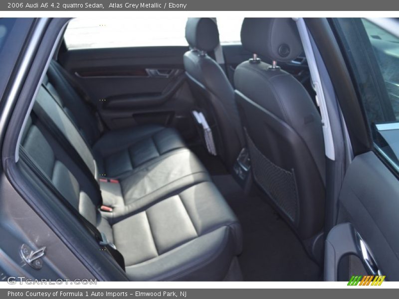 Atlas Grey Metallic / Ebony 2006 Audi A6 4.2 quattro Sedan