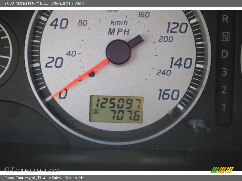 Gray Lustre / Black 2003 Nissan Maxima SE