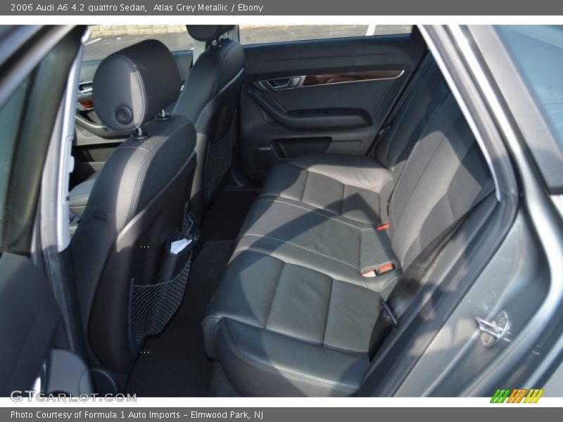 Atlas Grey Metallic / Ebony 2006 Audi A6 4.2 quattro Sedan
