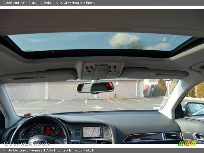 Atlas Grey Metallic / Ebony 2006 Audi A6 4.2 quattro Sedan