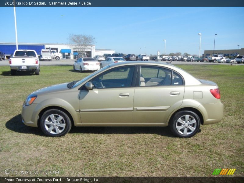 Cashmere Beige / Beige 2010 Kia Rio LX Sedan