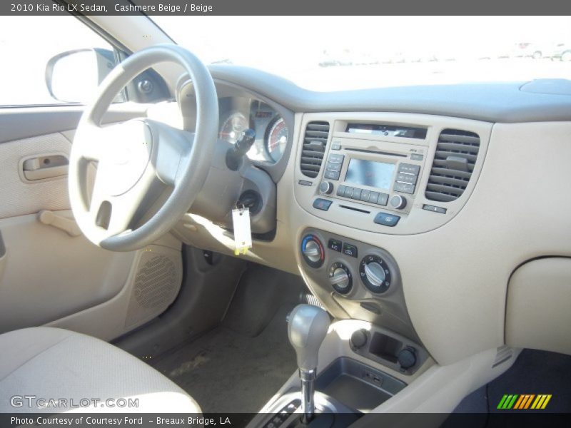 Cashmere Beige / Beige 2010 Kia Rio LX Sedan