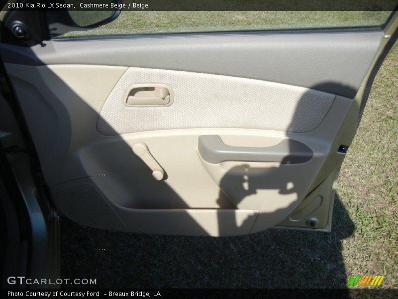 Cashmere Beige / Beige 2010 Kia Rio LX Sedan
