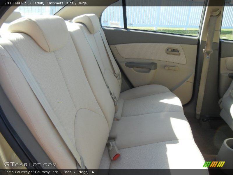 Cashmere Beige / Beige 2010 Kia Rio LX Sedan