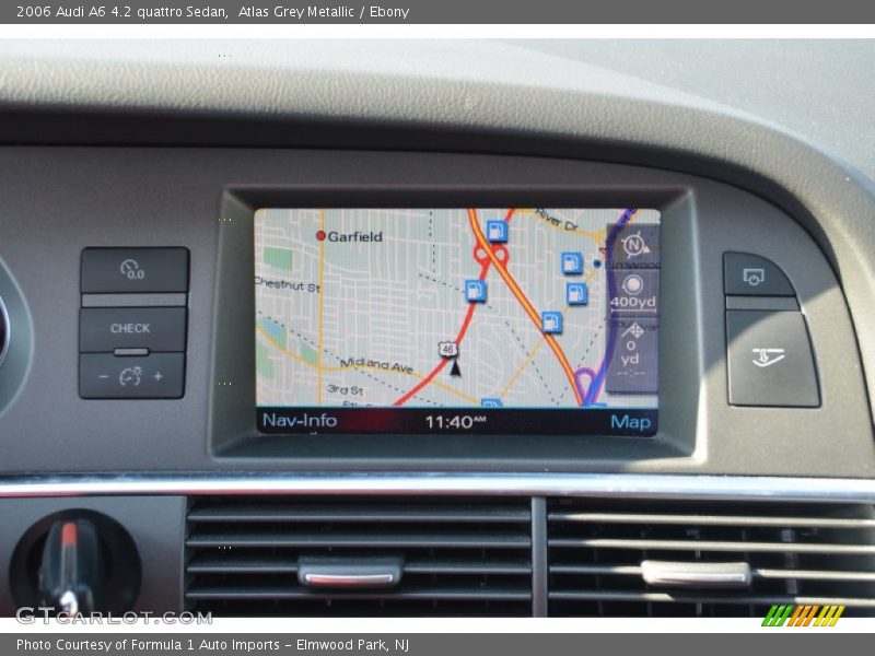 Atlas Grey Metallic / Ebony 2006 Audi A6 4.2 quattro Sedan