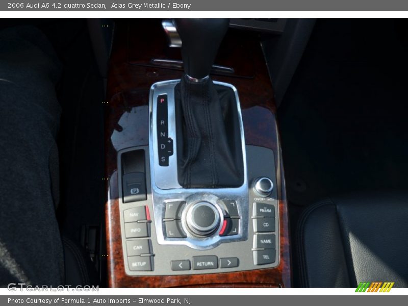Atlas Grey Metallic / Ebony 2006 Audi A6 4.2 quattro Sedan