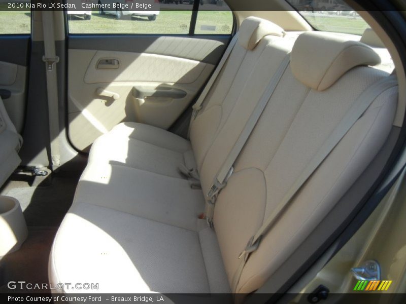 Cashmere Beige / Beige 2010 Kia Rio LX Sedan