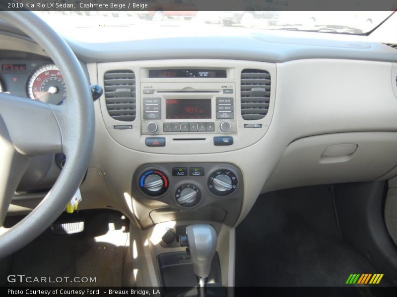 Cashmere Beige / Beige 2010 Kia Rio LX Sedan