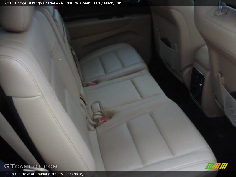 Natural Green Pearl / Black/Tan 2011 Dodge Durango Citadel 4x4