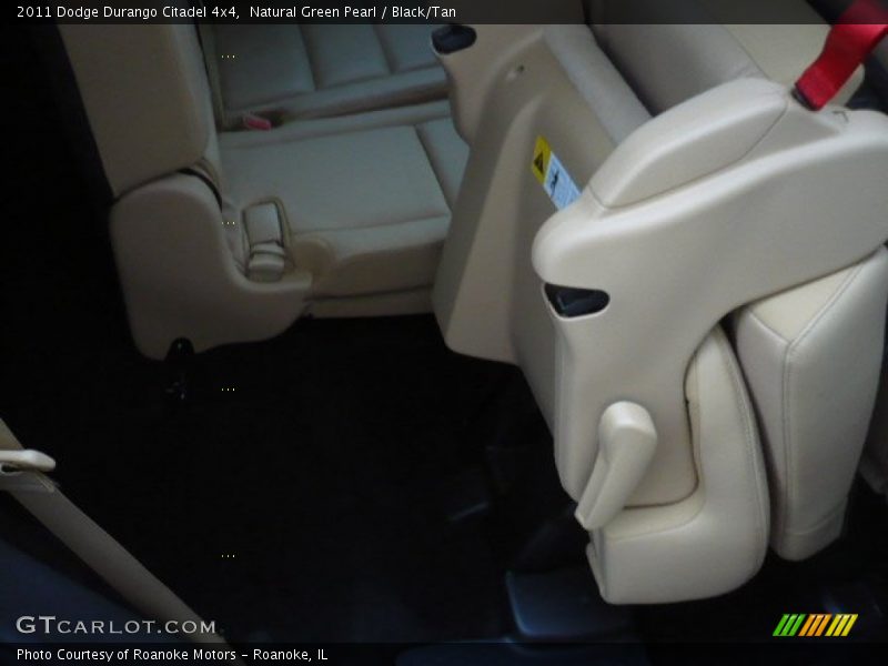 Natural Green Pearl / Black/Tan 2011 Dodge Durango Citadel 4x4