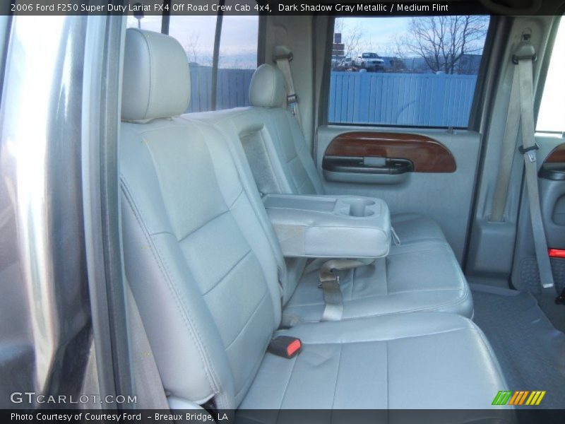 Dark Shadow Gray Metallic / Medium Flint 2006 Ford F250 Super Duty Lariat FX4 Off Road Crew Cab 4x4