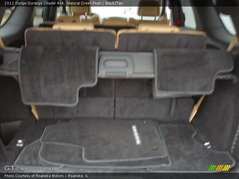 Natural Green Pearl / Black/Tan 2011 Dodge Durango Citadel 4x4